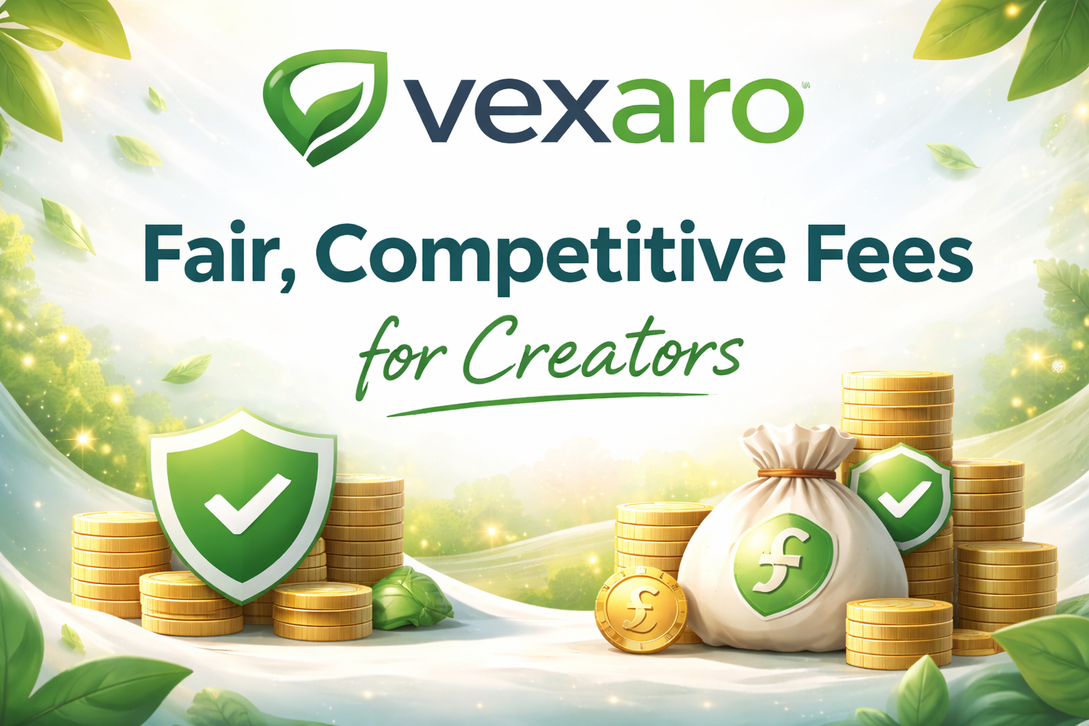 Competitive, Creator-First Fees on Vexaro
